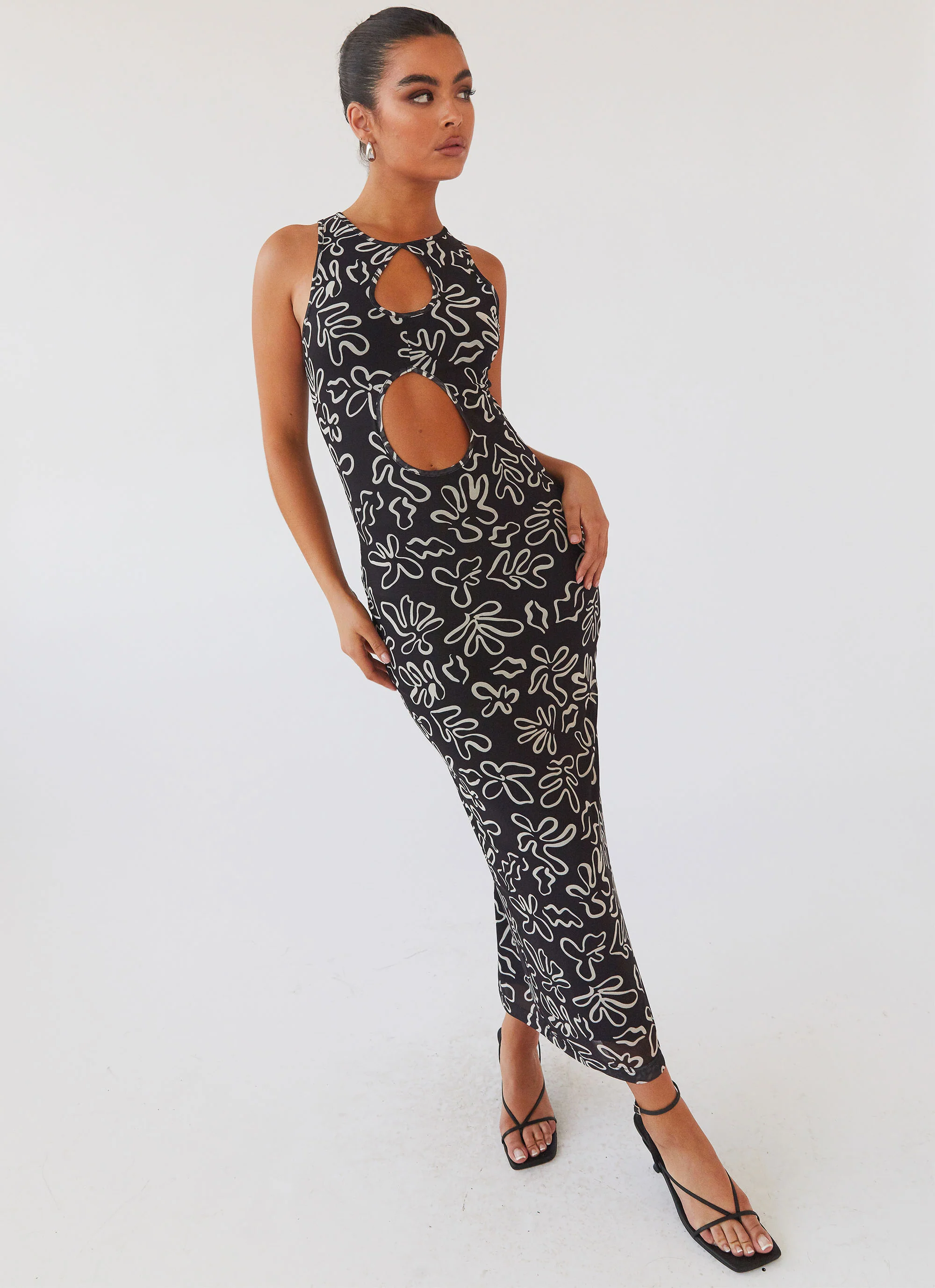 All Eyes On Me Maxi Dress - Petal Gloom - Image 6