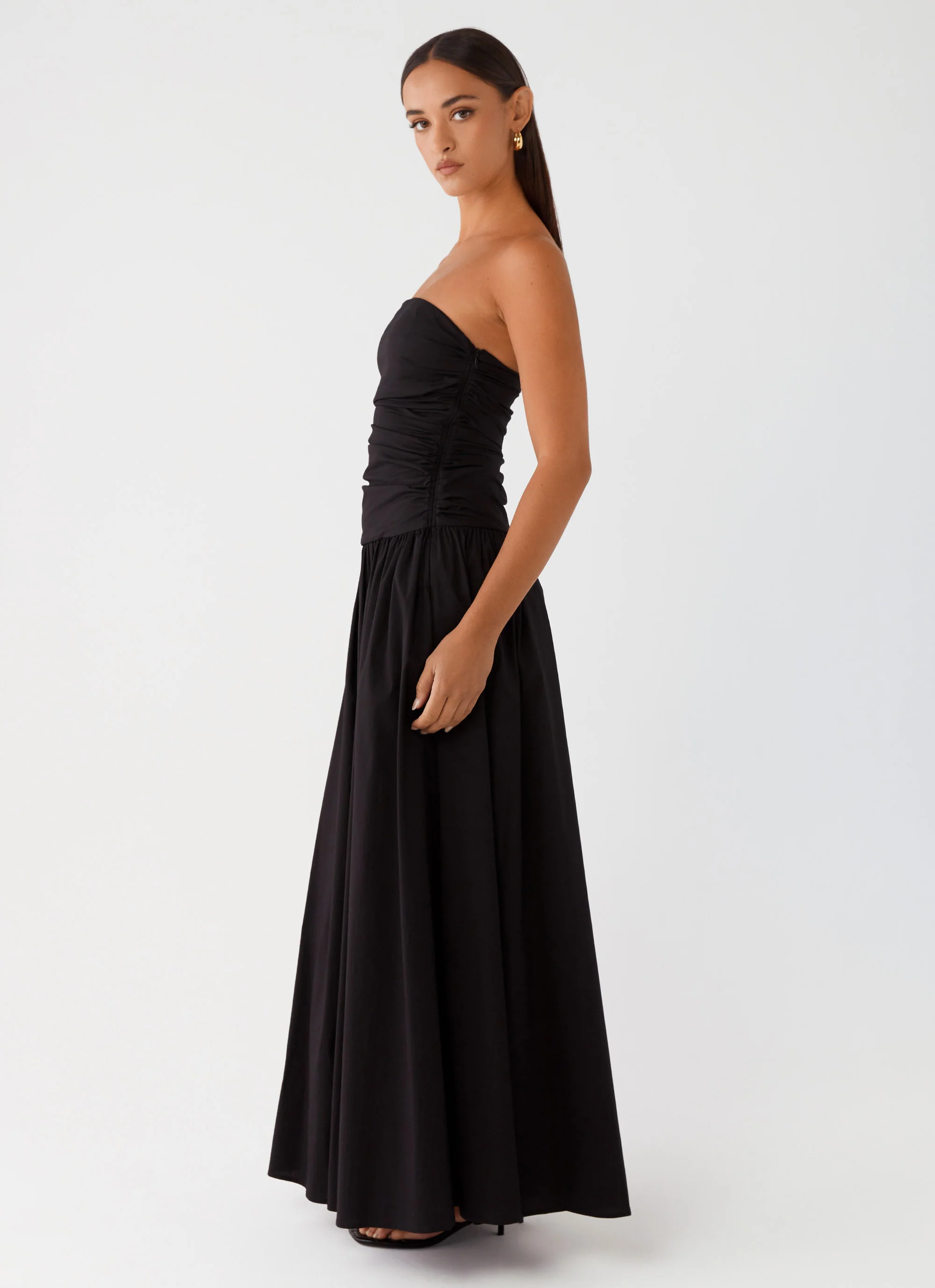 Carmel Maxi Dress - Black - Image 3