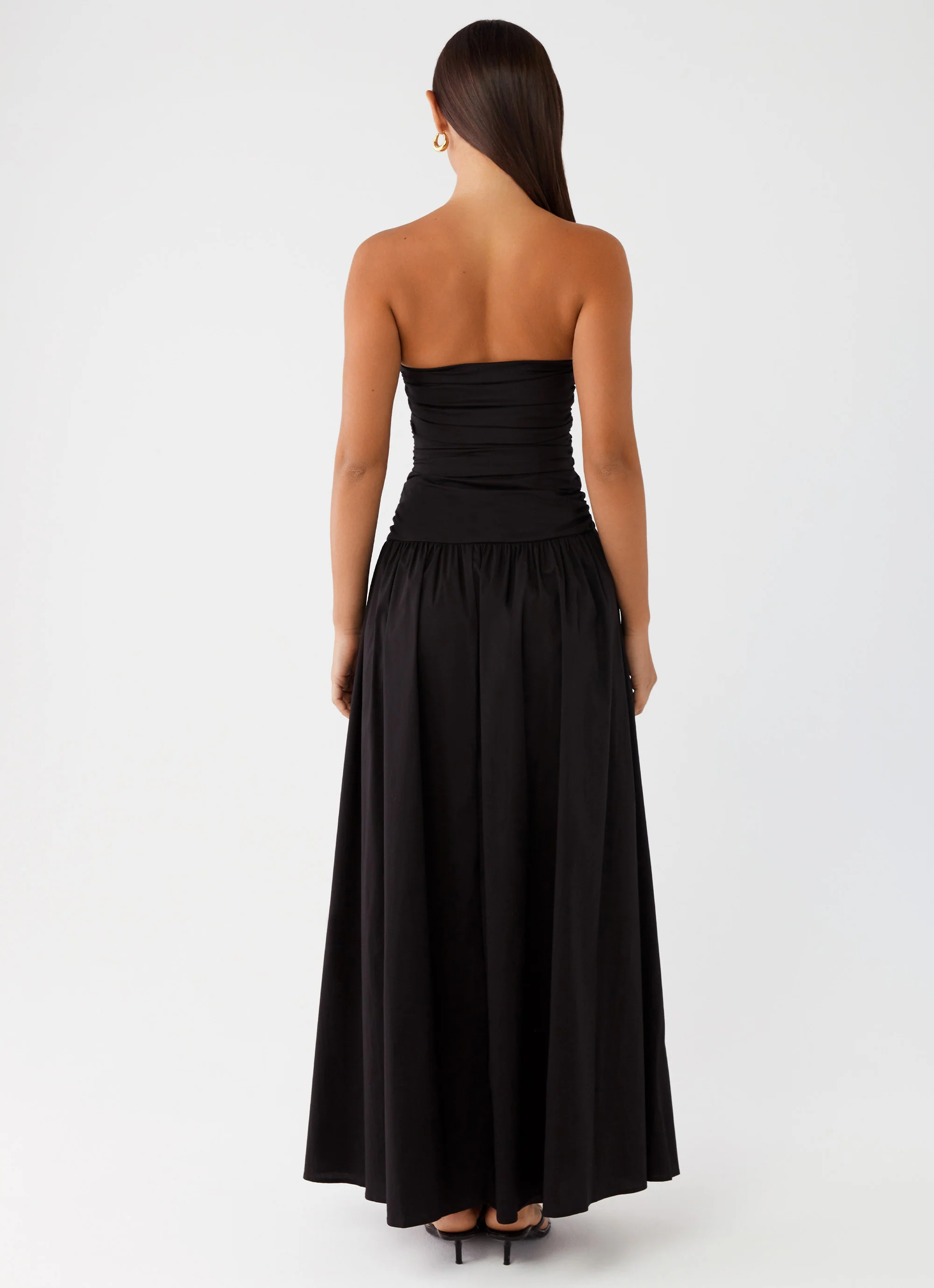 Carmel Maxi Dress - Black - Image 4