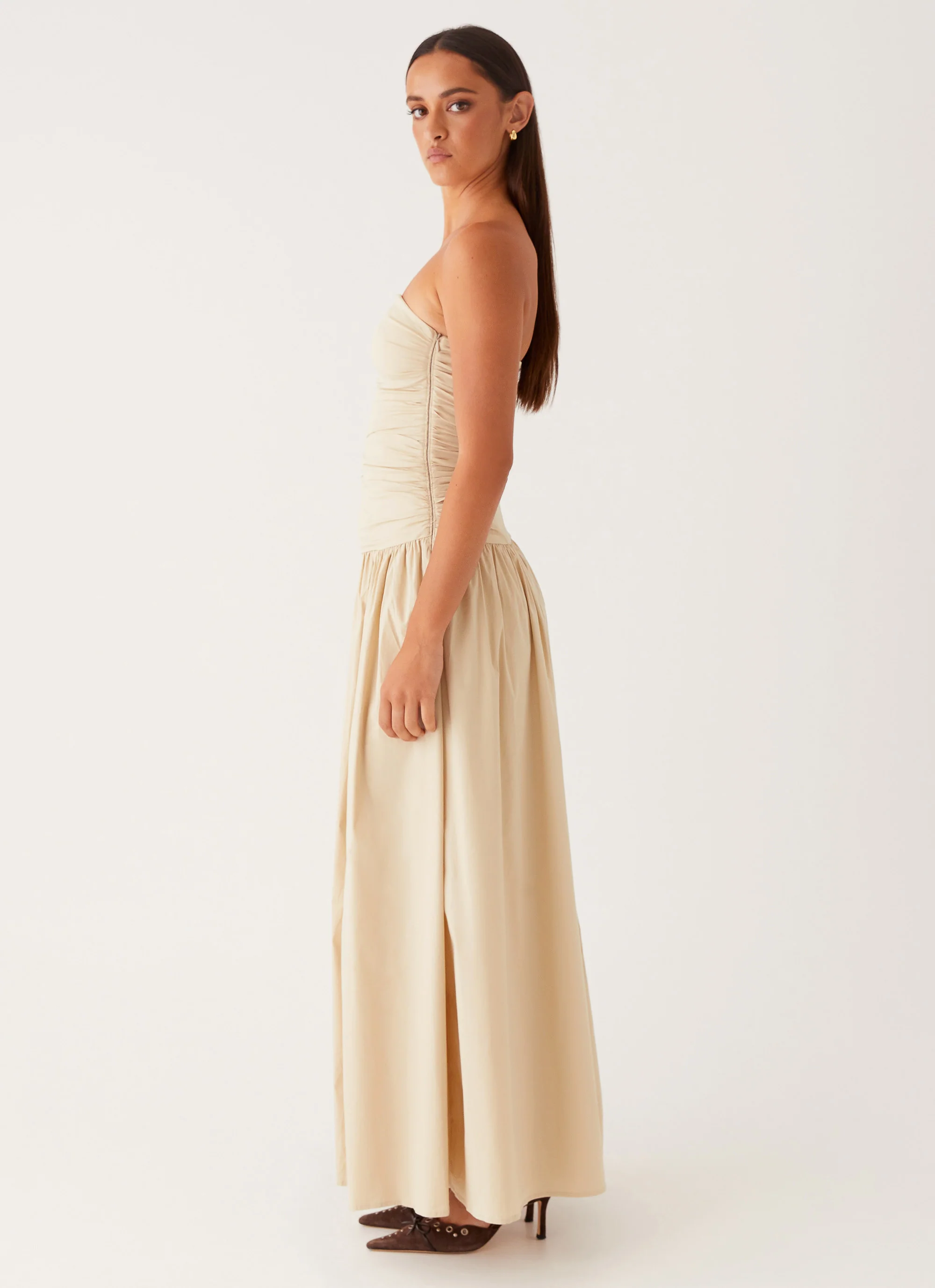 Carmel Maxi Dress - Ivory - Image 4