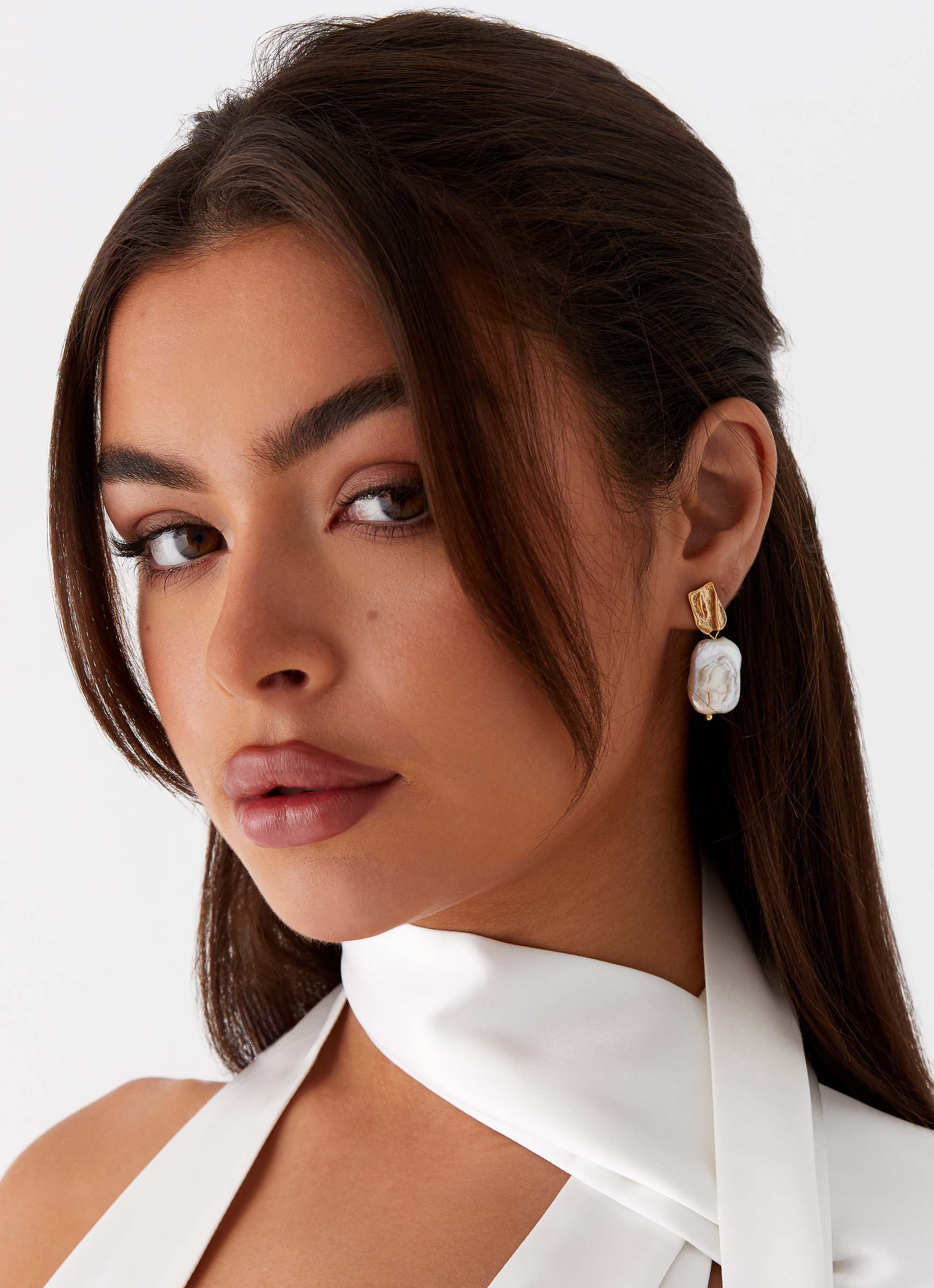 Divinely Earrings - Gold - Image 3