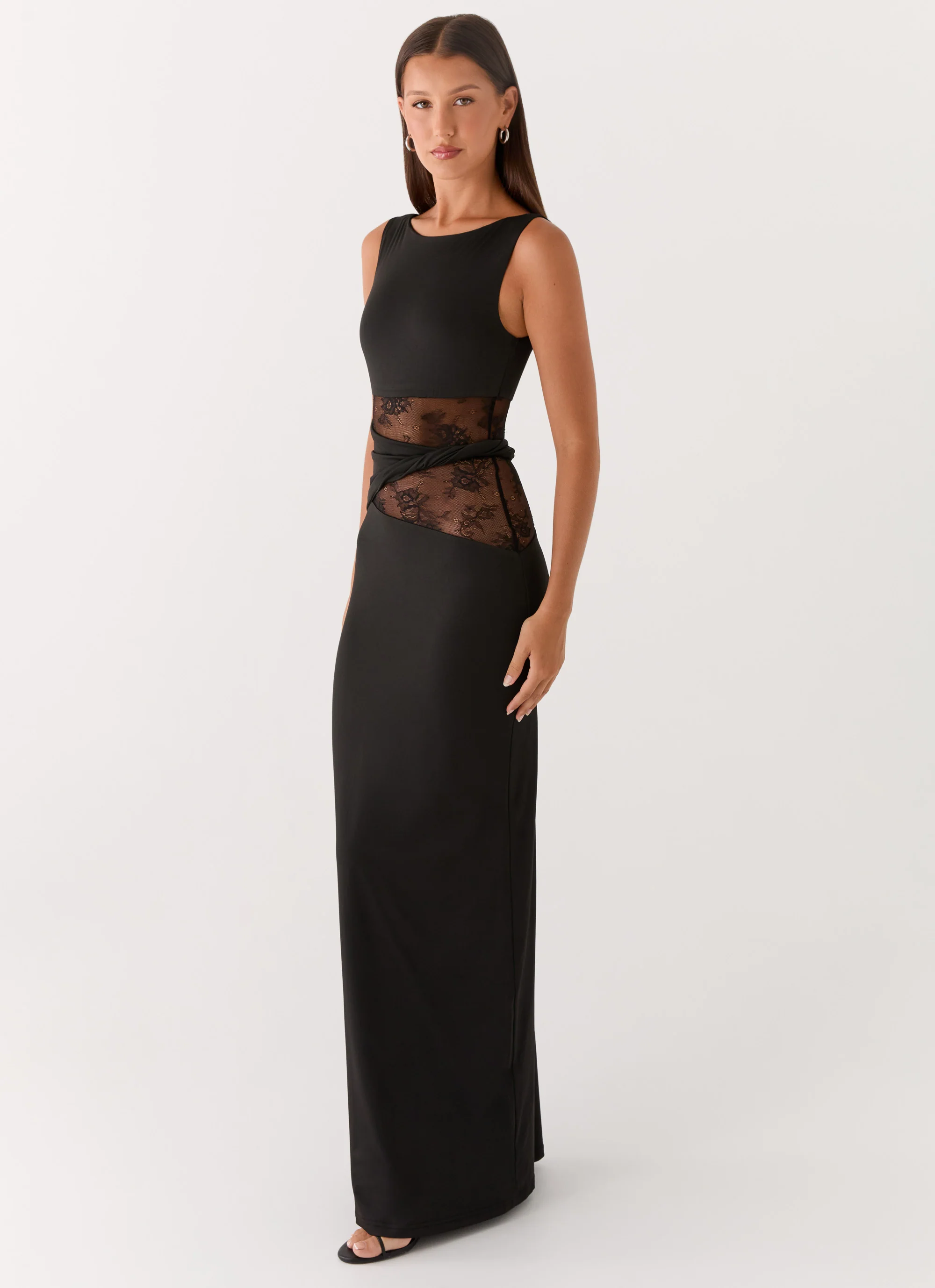 Karma Maxi Dress - Black - Image 4