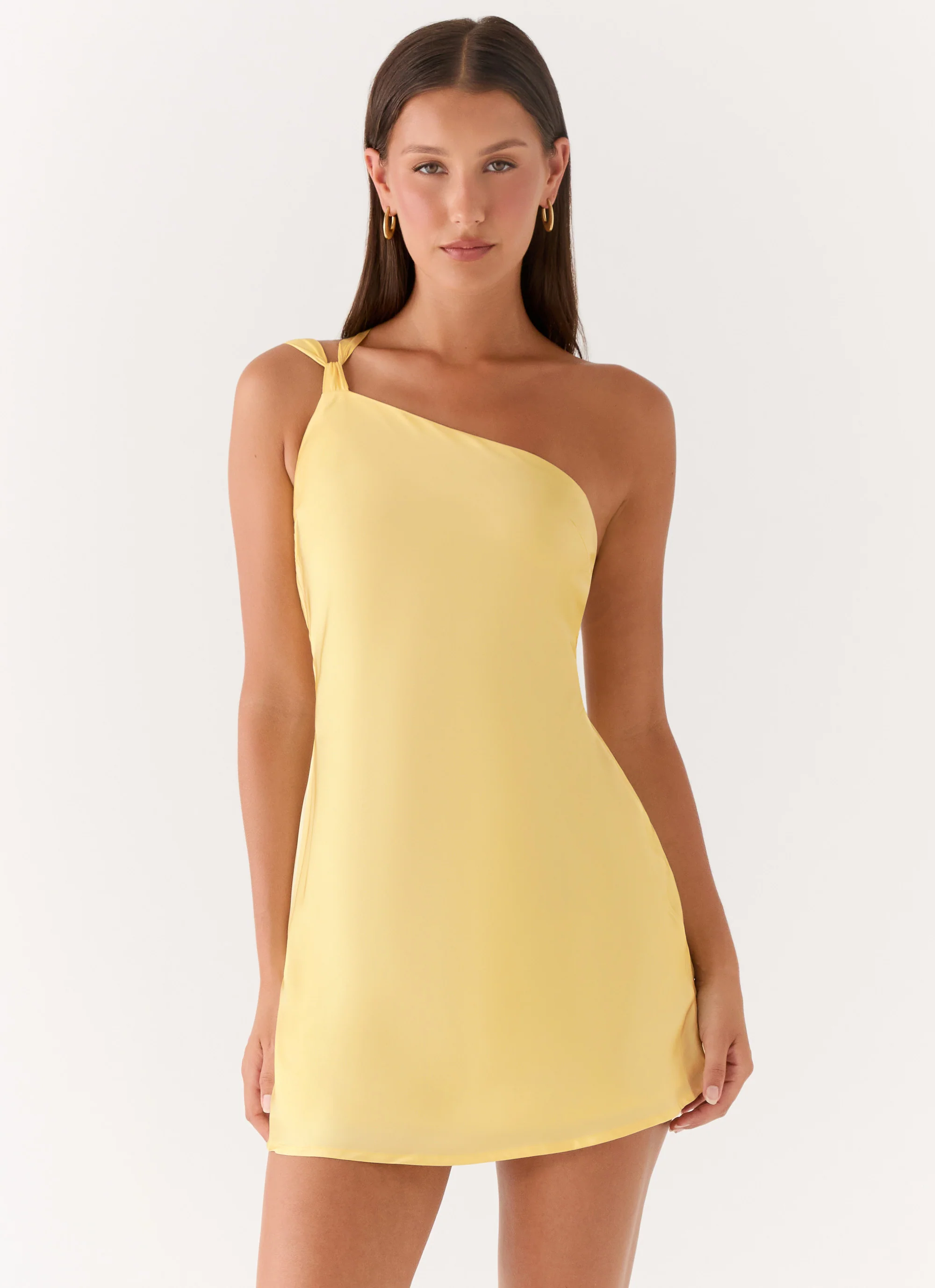 Lights Out Mini Dress - Yellow - Image 4