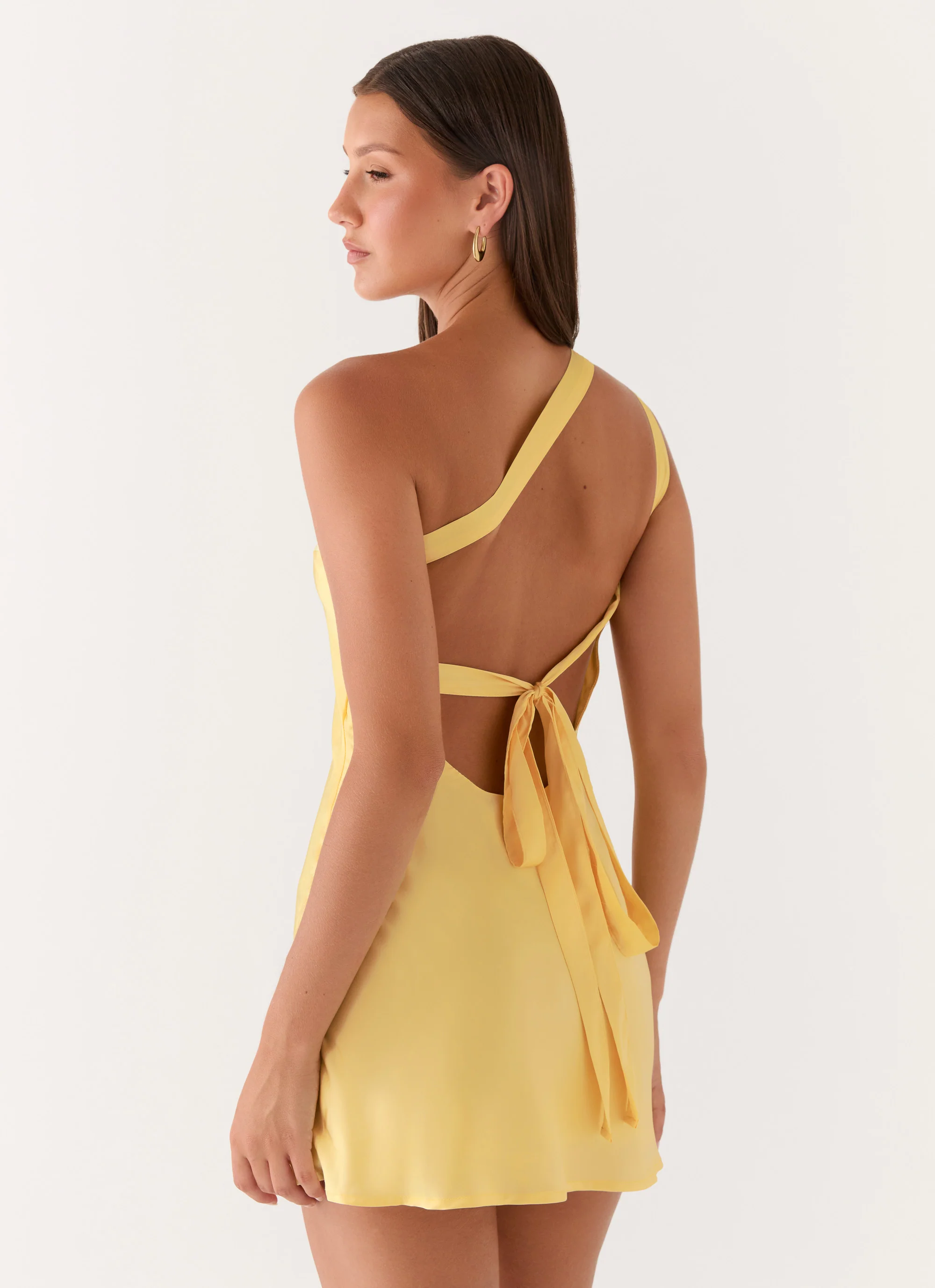 Lights Out Mini Dress - Yellow - Image 5