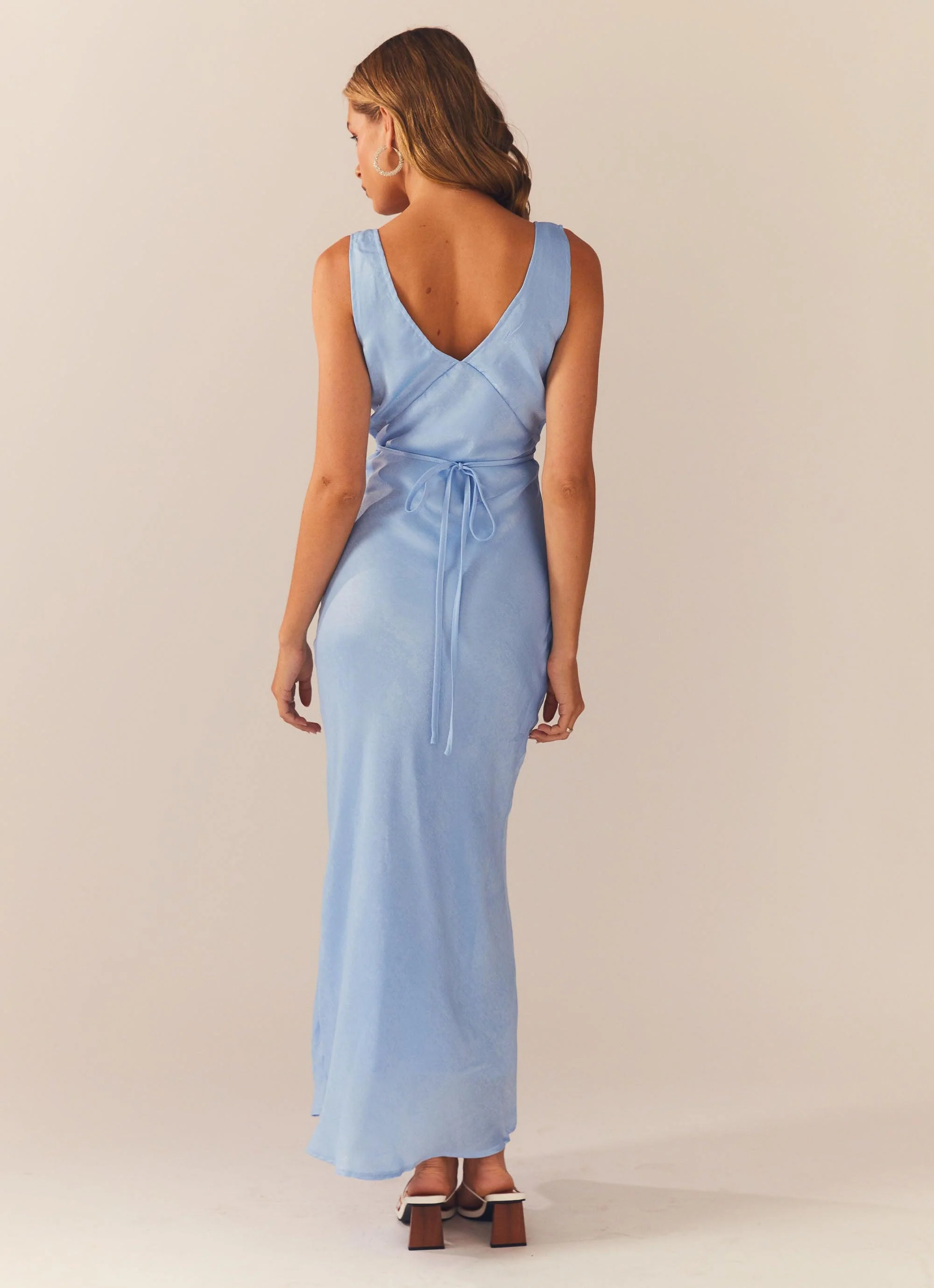 Loren Maxi Dress - Blue - Image 5