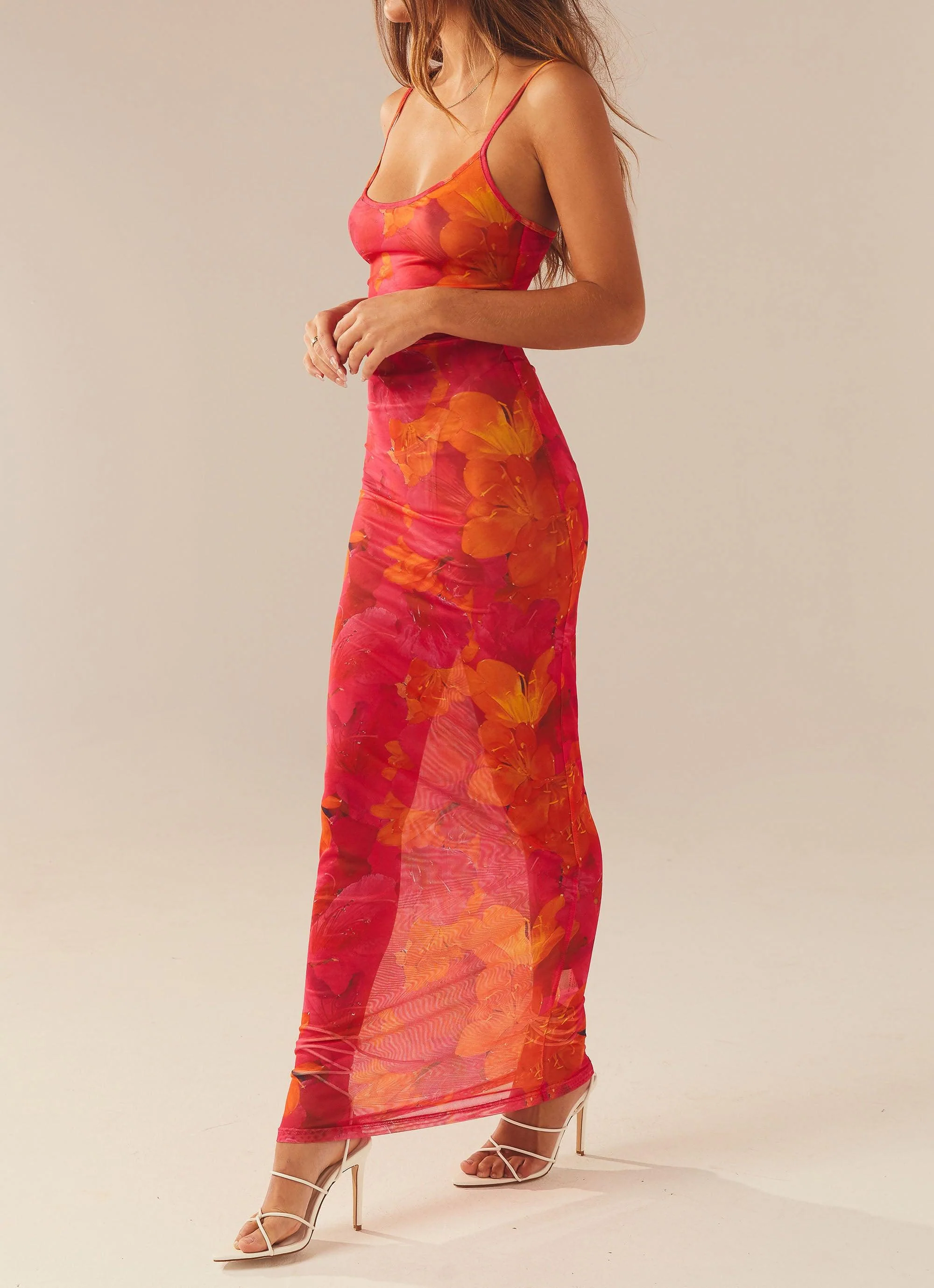 Love On The Run Maxi Dress - Floral Sun - Image 3