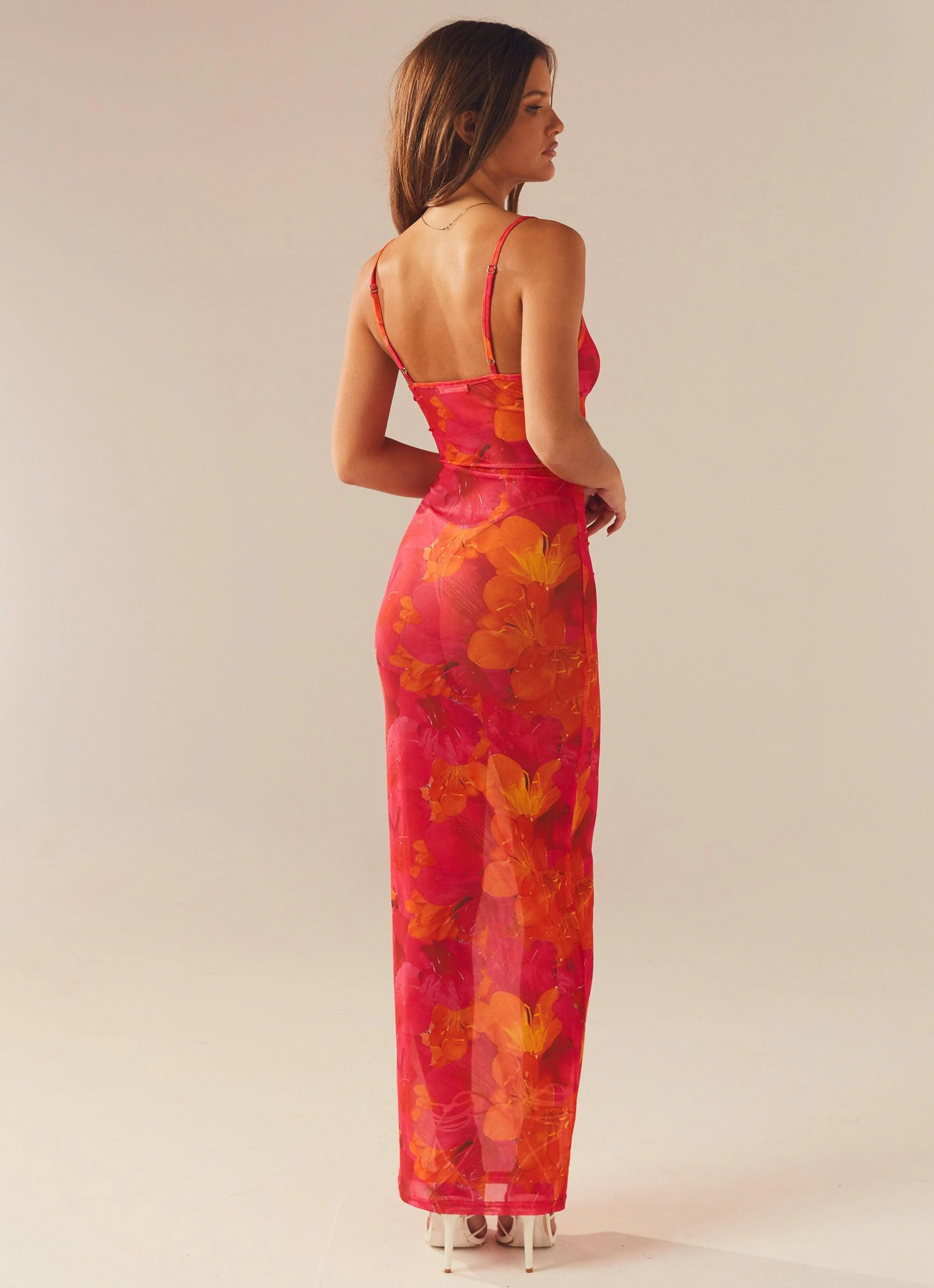 Love On The Run Maxi Dress - Floral Sun - Image 4
