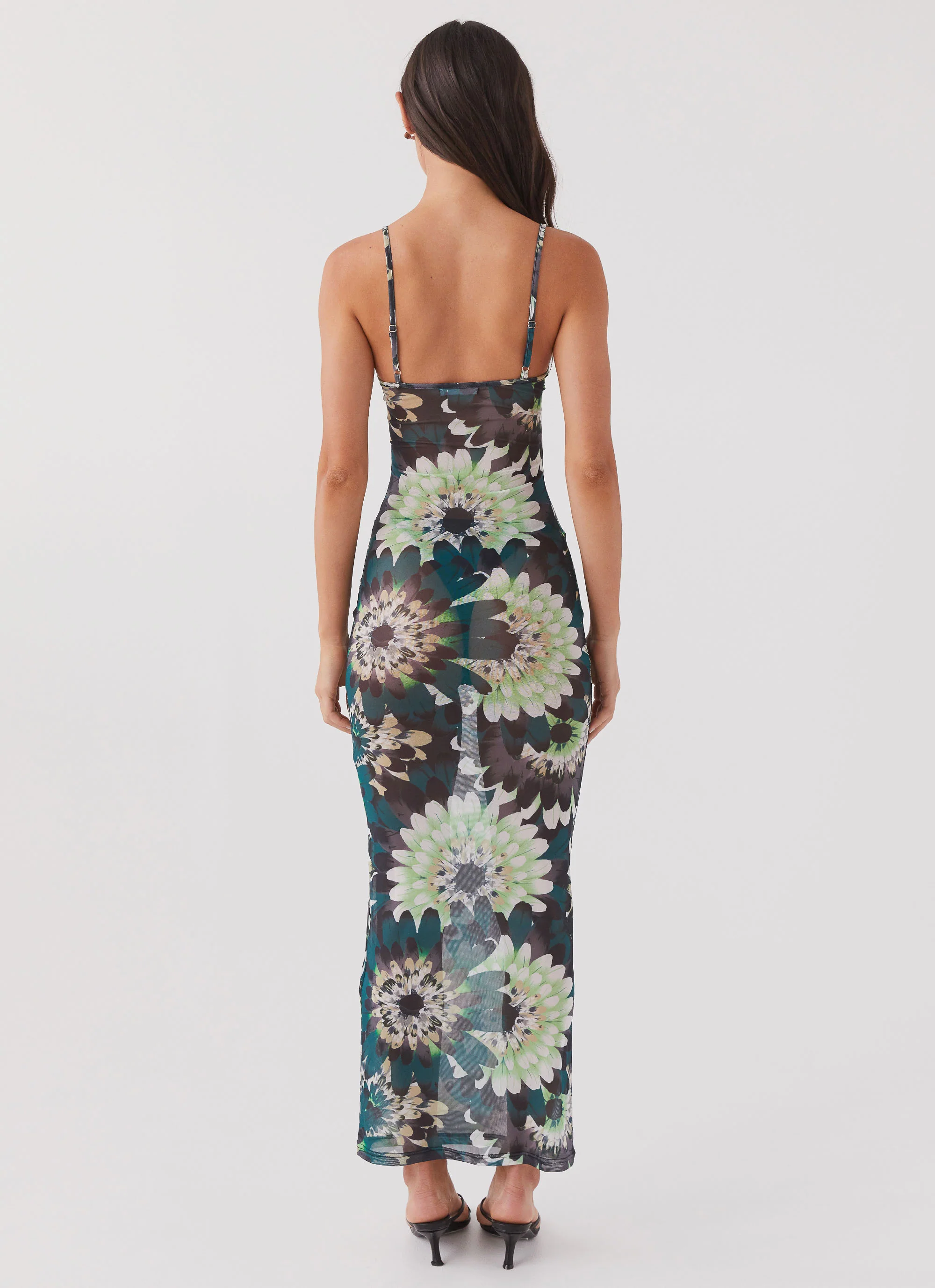 Love On The Run Maxi Dress - Jungle - Image 4
