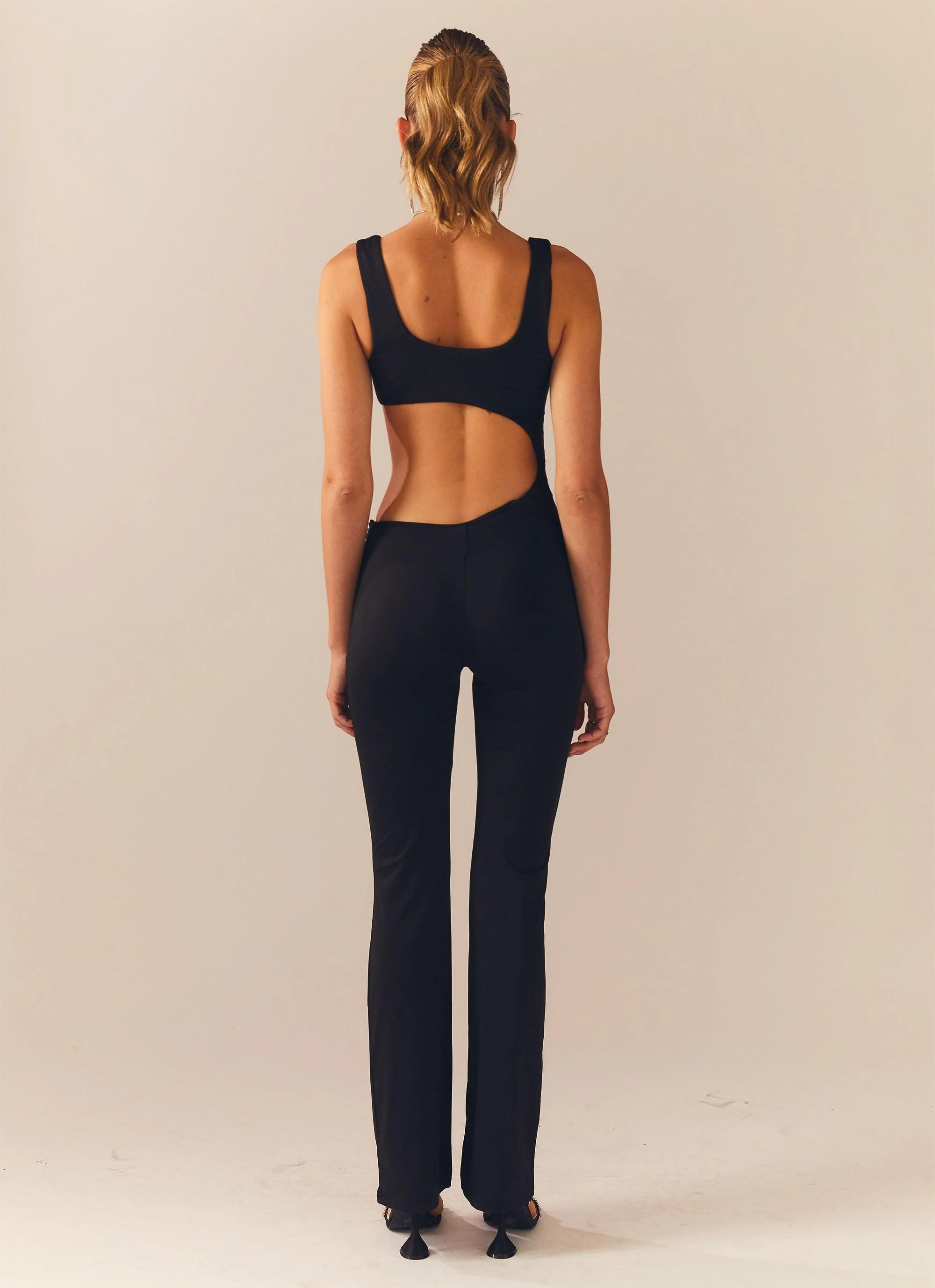 Meet At Main Stage Jumpsuit - Black - Image 3