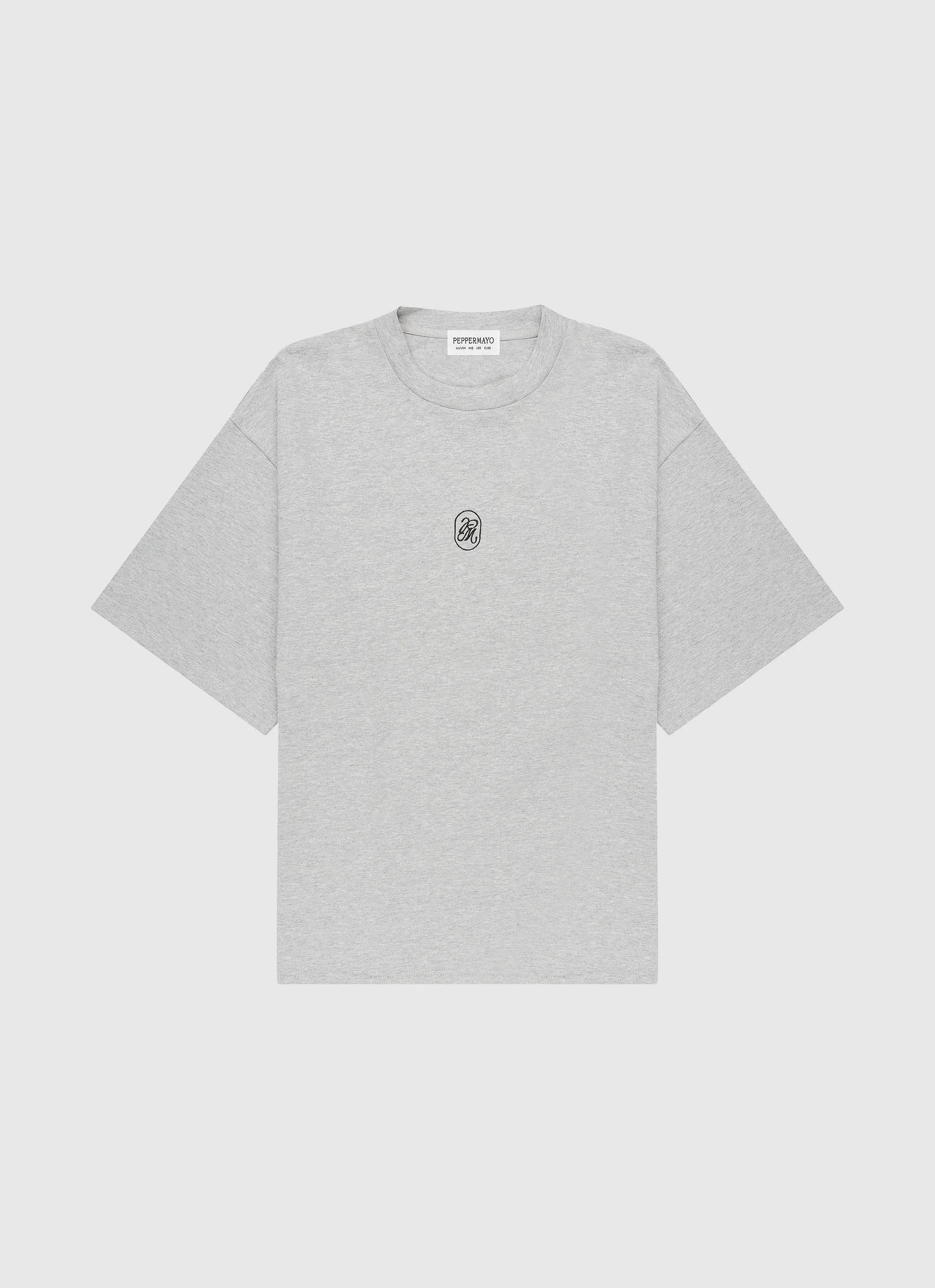 Signature Oversized Tee - Grey - Image 9