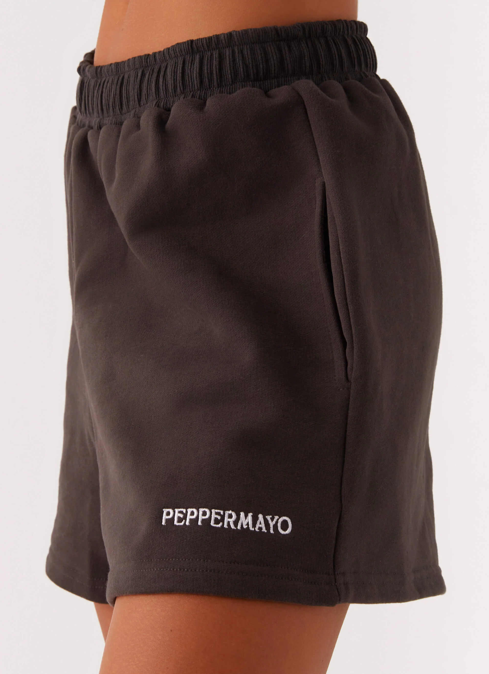 Signature Sweatshorts - Charcoal - Image 6