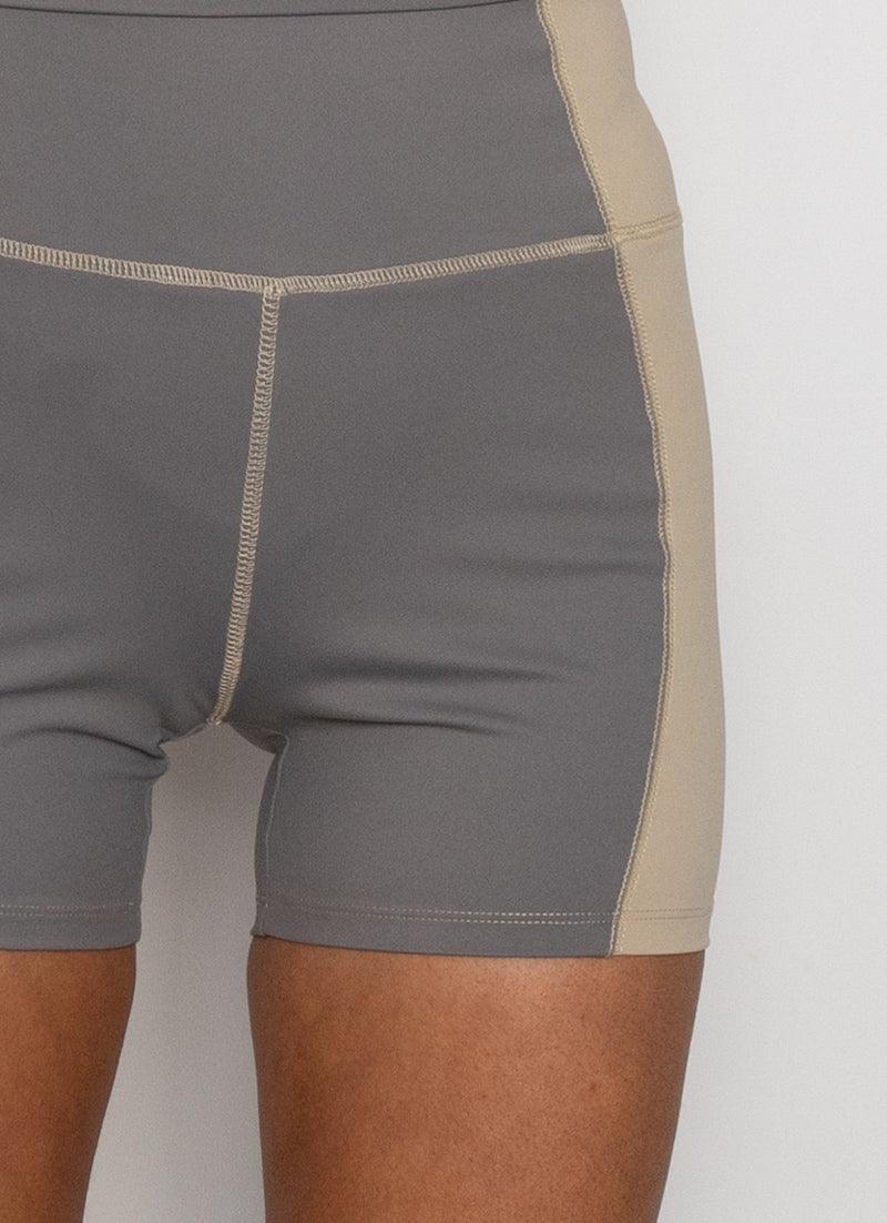 Ski Resort Cycle Shorts - Charcoal Contrast - Image 7