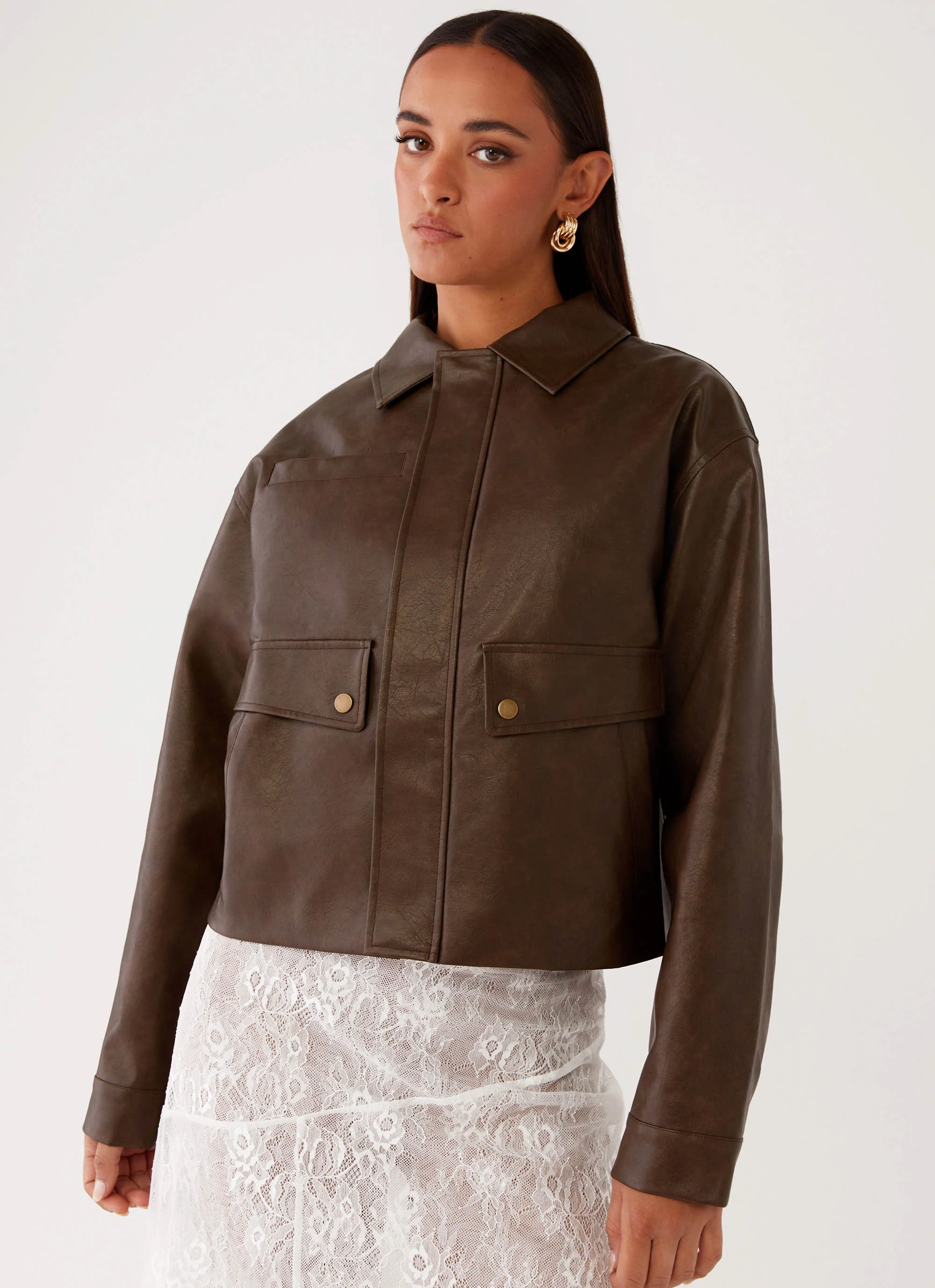 Sloane Jacket - Brown - Image 6