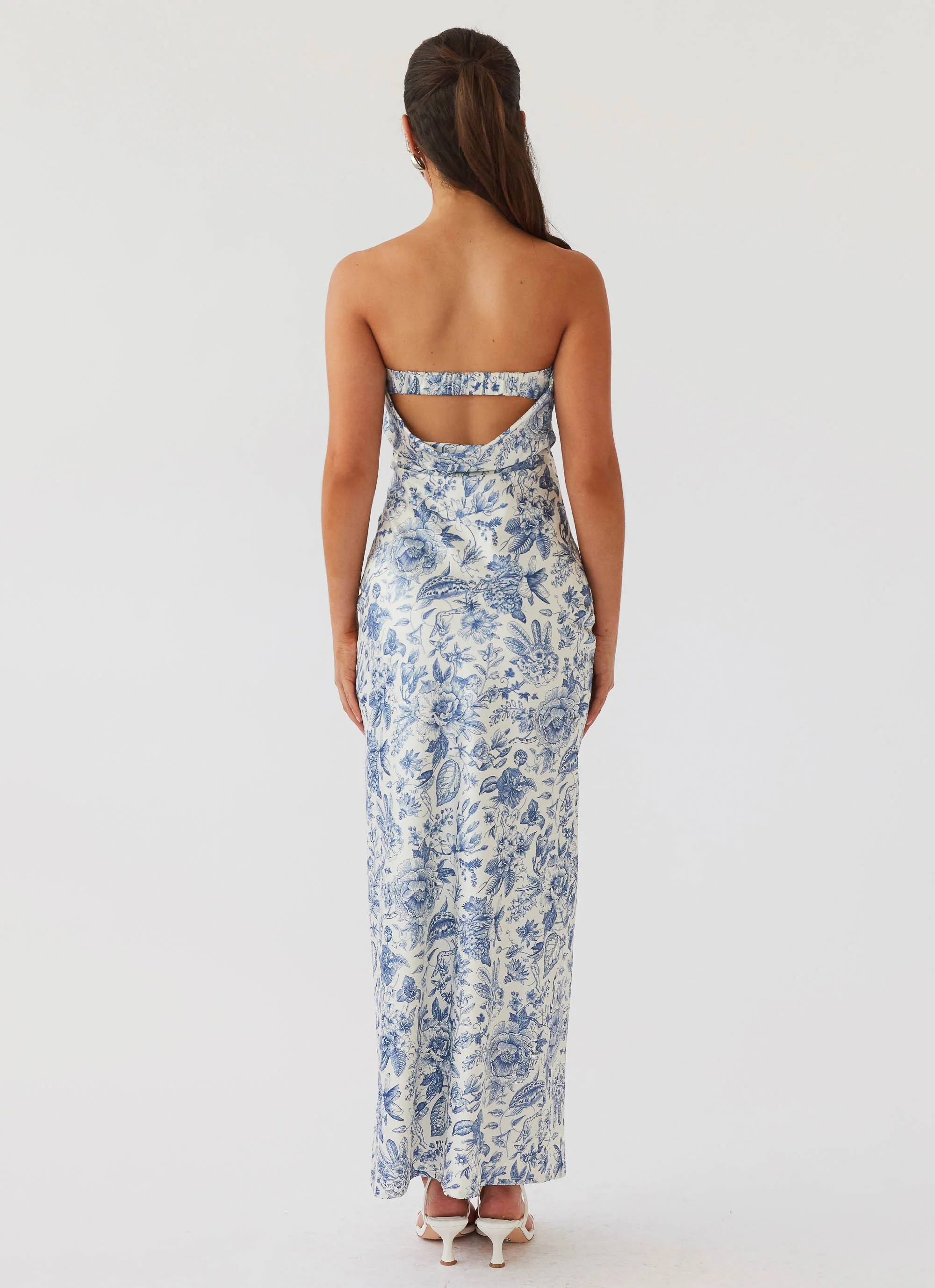 Summer Lover Maxi Dress - Blue Paisley - Image 4
