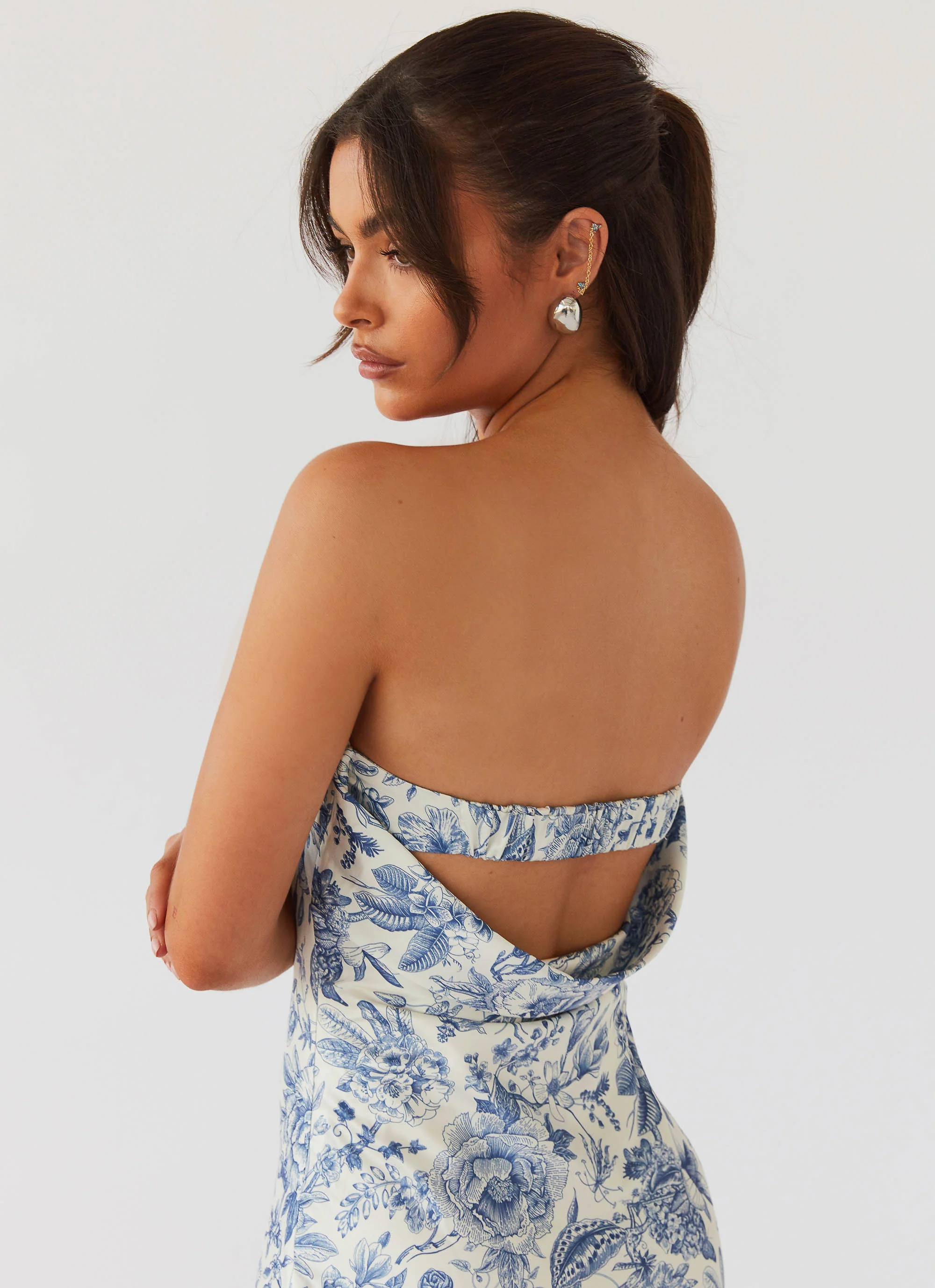 Summer Lover Maxi Dress - Blue Paisley - Image 5