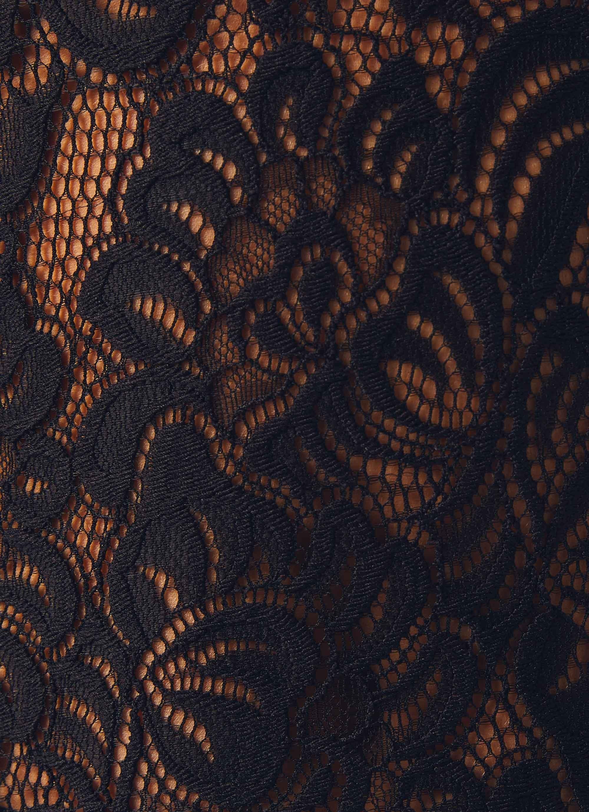 Sweet Fantasy Lace Tube Top - Shadow - Image 6