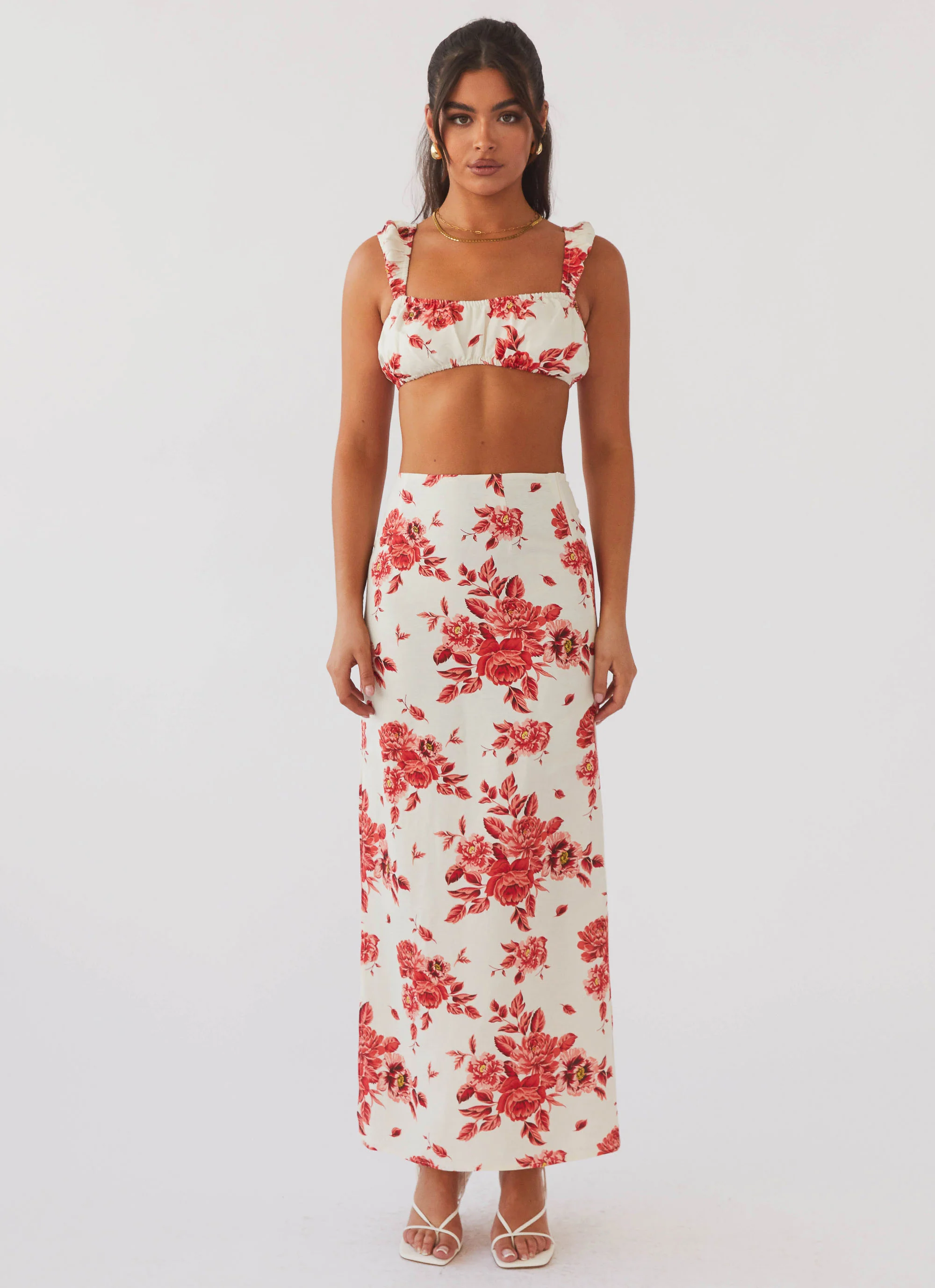 Valencia Villa Bralet Top - Rosa Floria - Image 3