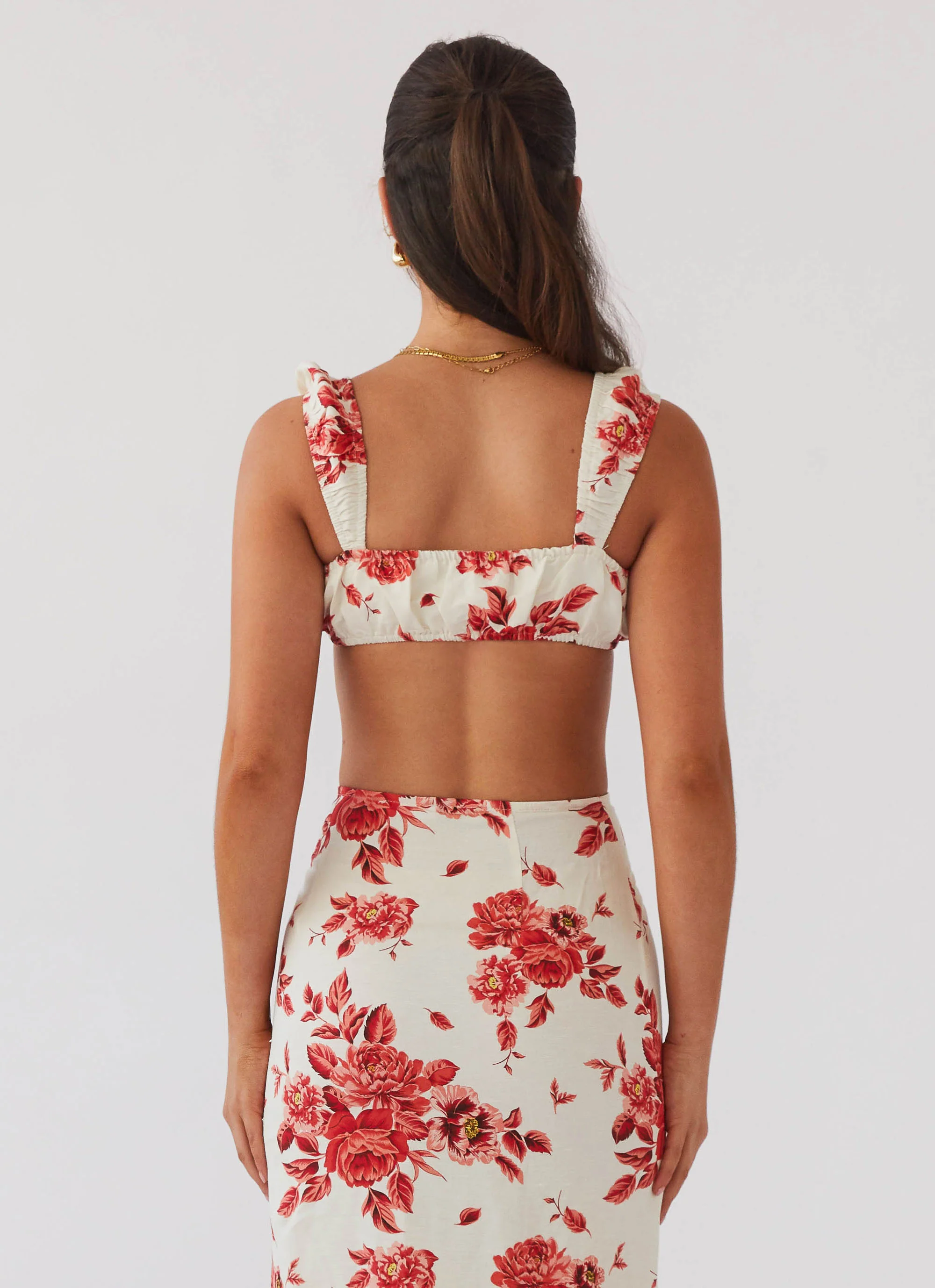 Valencia Villa Bralet Top - Rosa Floria - Image 4