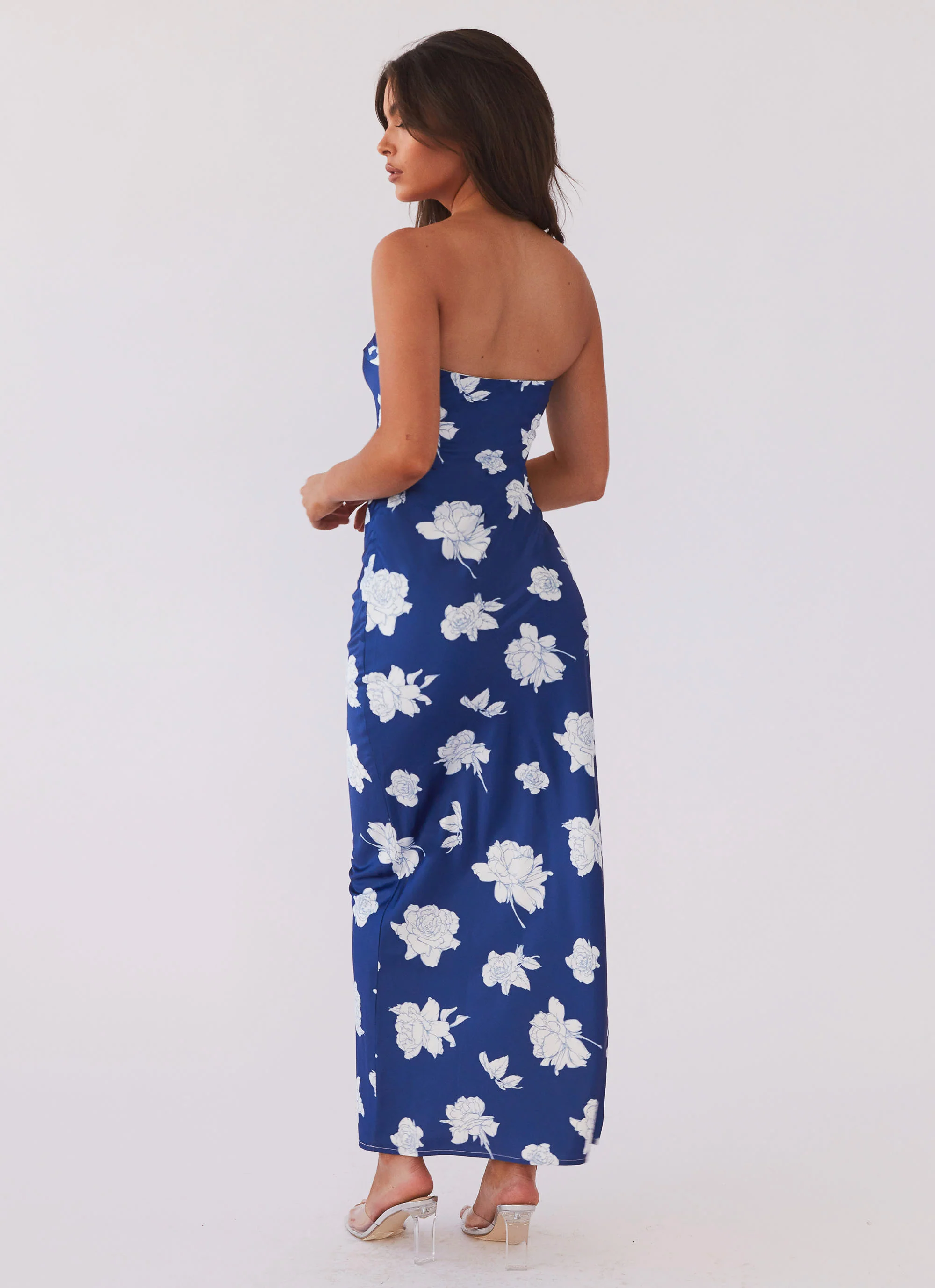 What I Want Maxi Dress - Navy Flora - Image 3