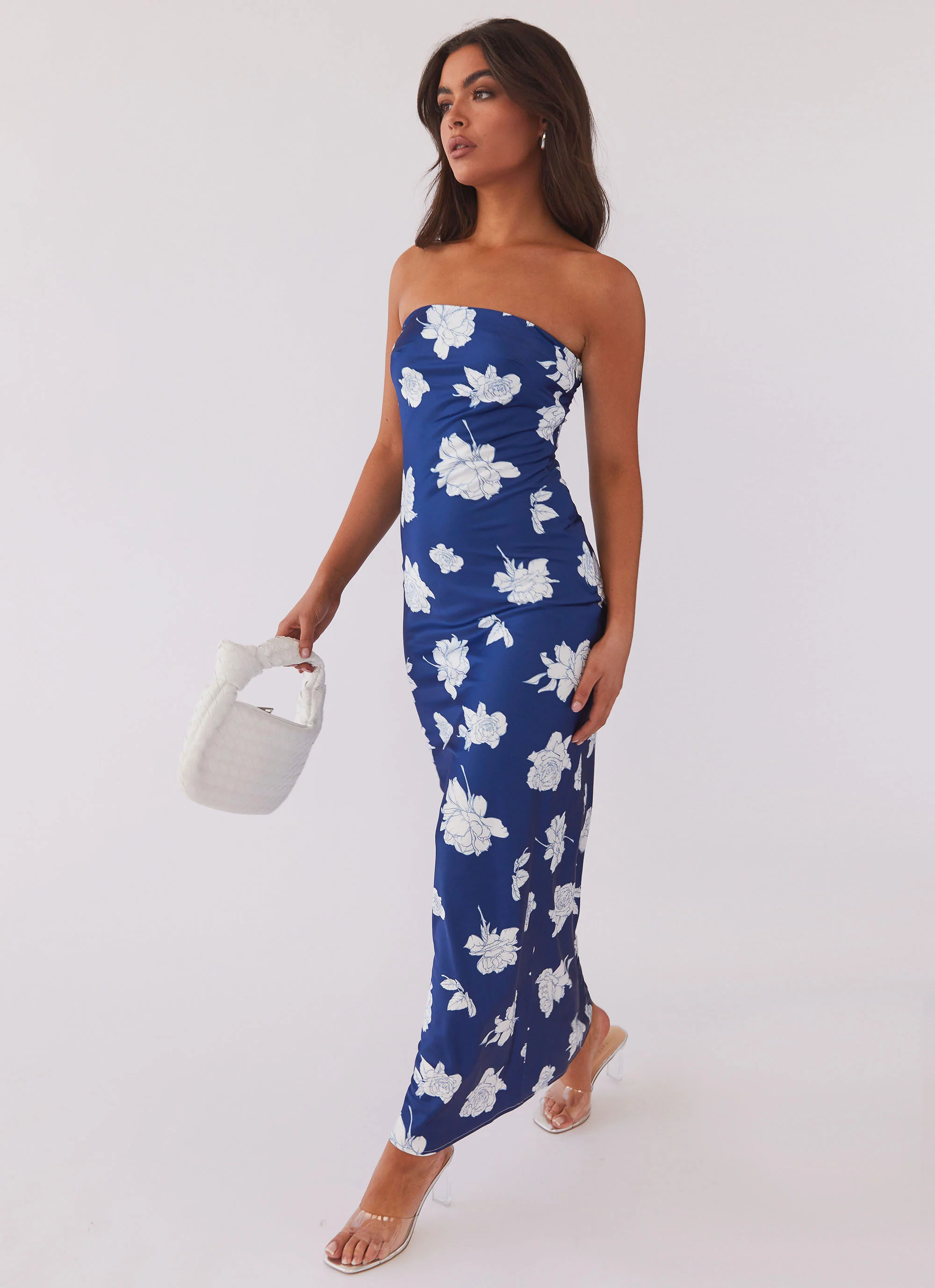 What I Want Maxi Dress - Navy Flora - Image 6